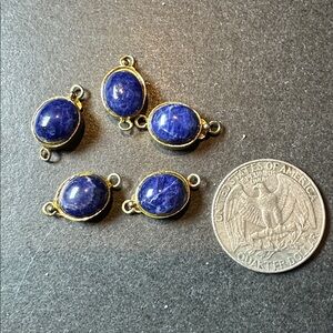 Vintage Semi Precious Stone Clasps